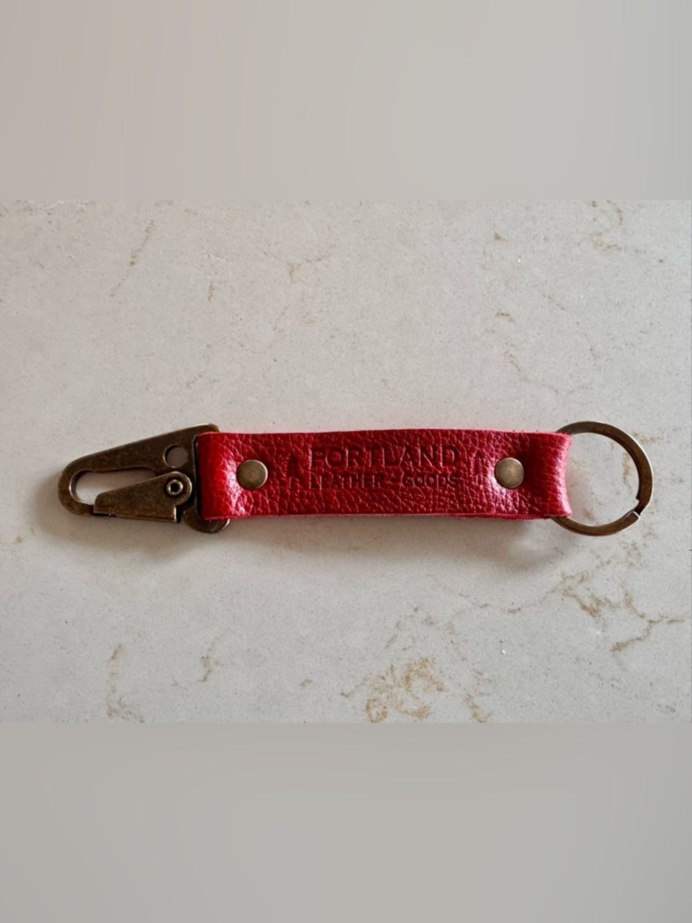 PLG Chili Red Keychain long